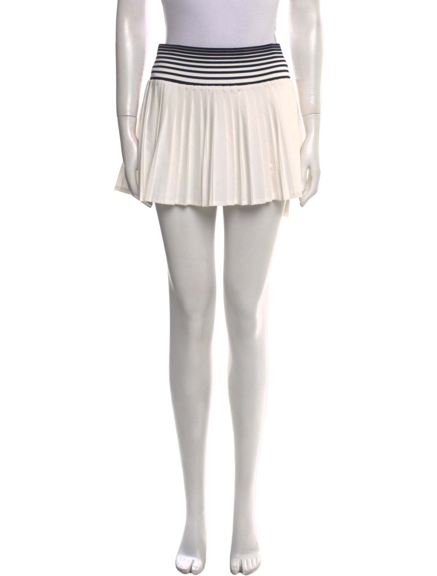Tory Burch Striped Mini Skirt