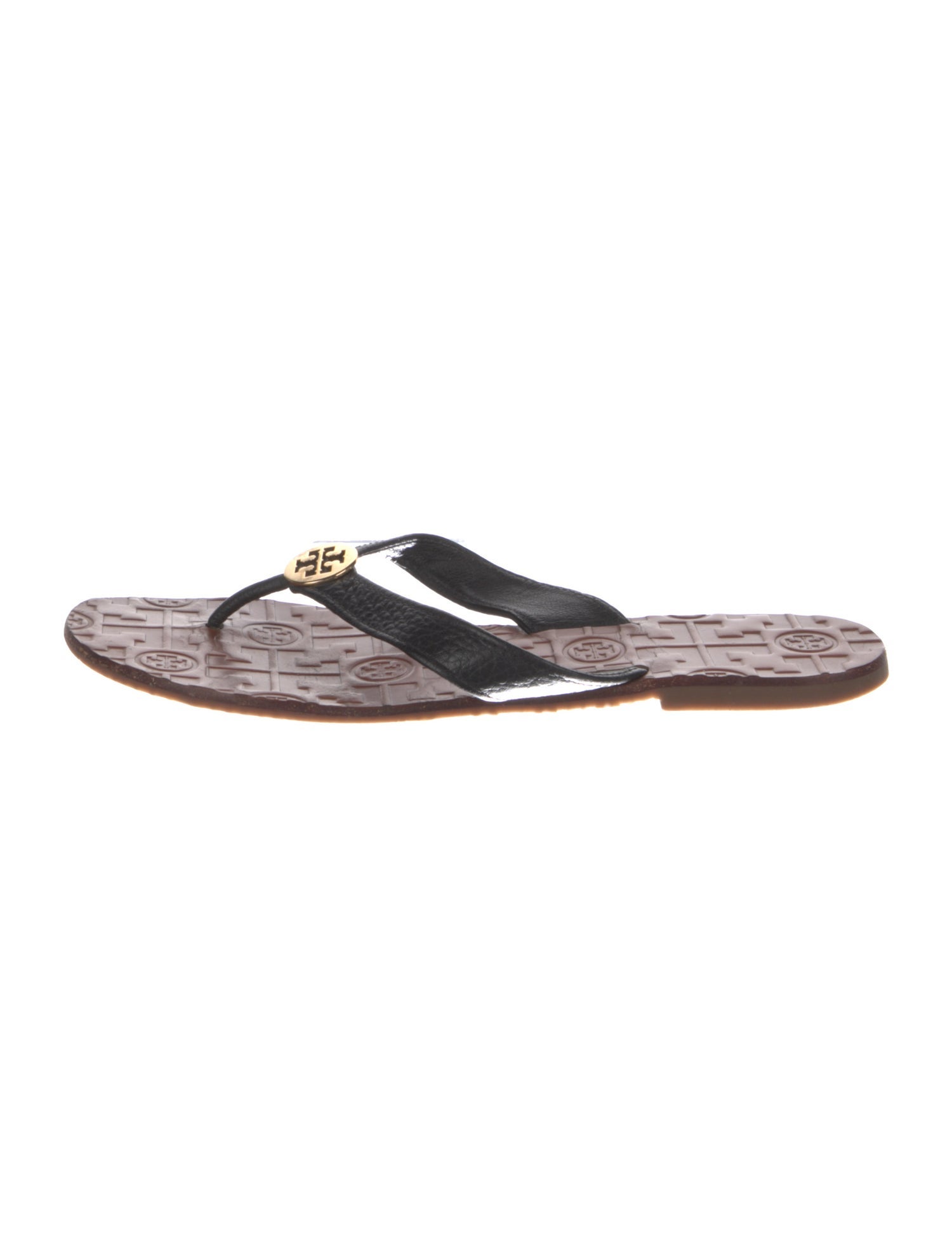 Tory Burch Leather Flip Flops