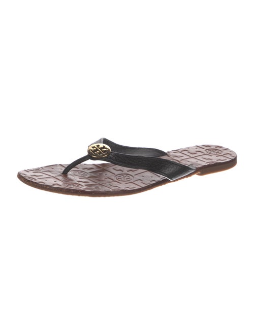 Tory Burch Leather Flip Flops