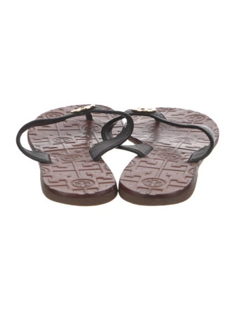 Tory Burch Leather Flip Flops