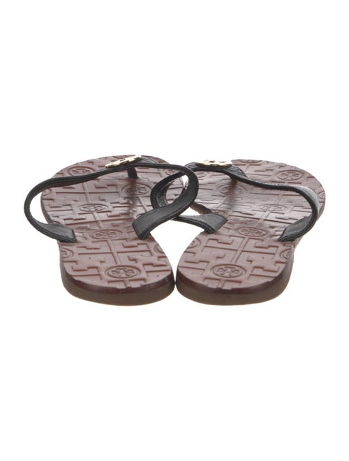 Tory Burch Leather Flip Flops