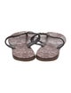 Tory Burch Leather Flip Flops