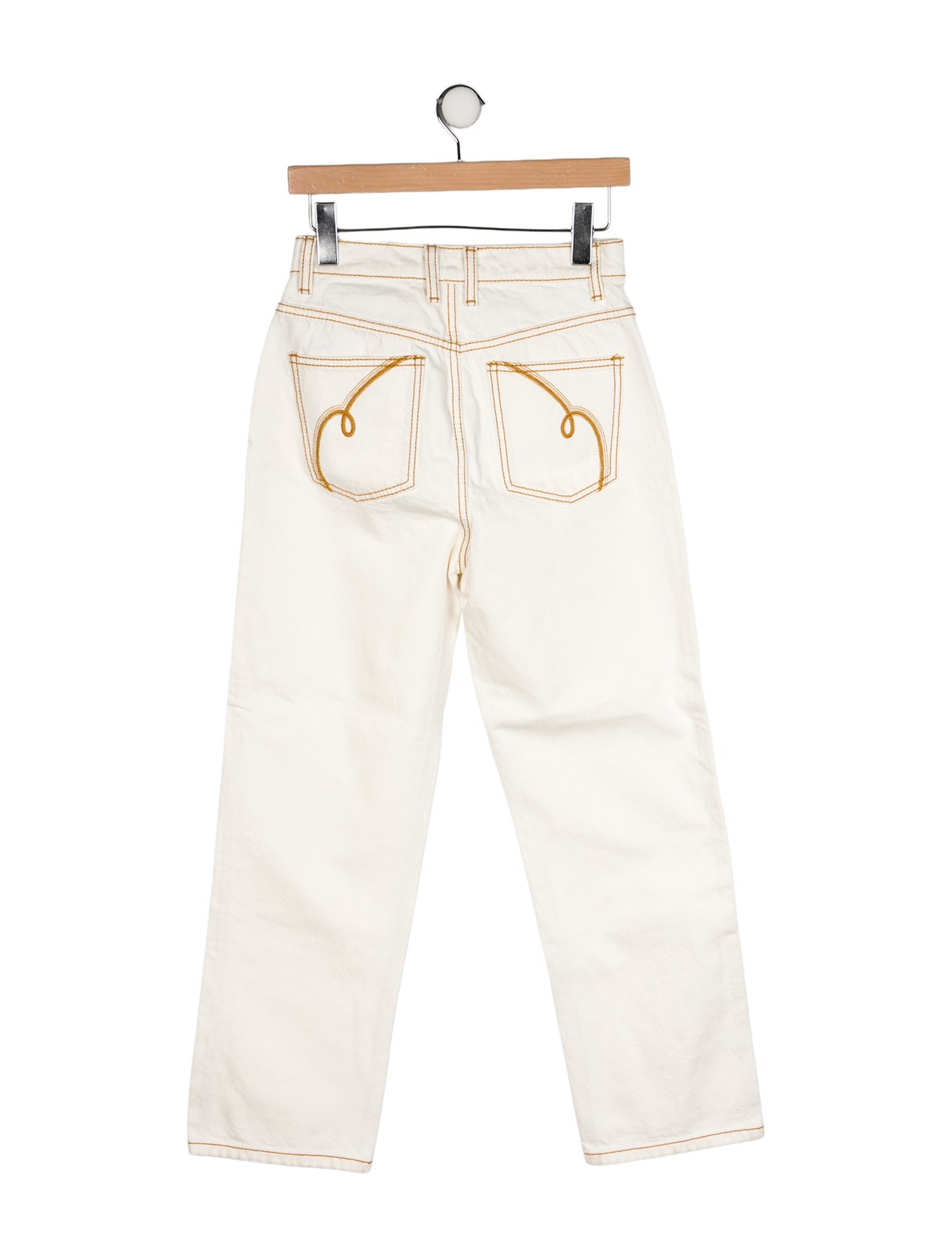 Tory Burch High-Rise Straight Leg Jeans w/ Tags
