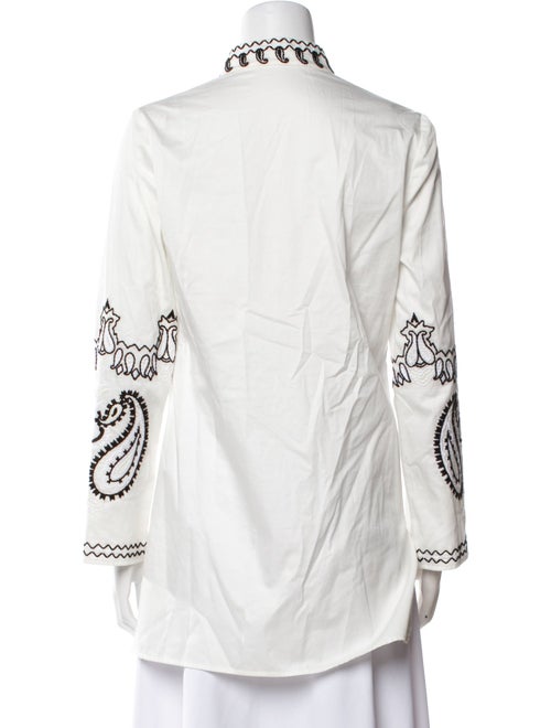 Tory Burch Printed V-Neck Tunic