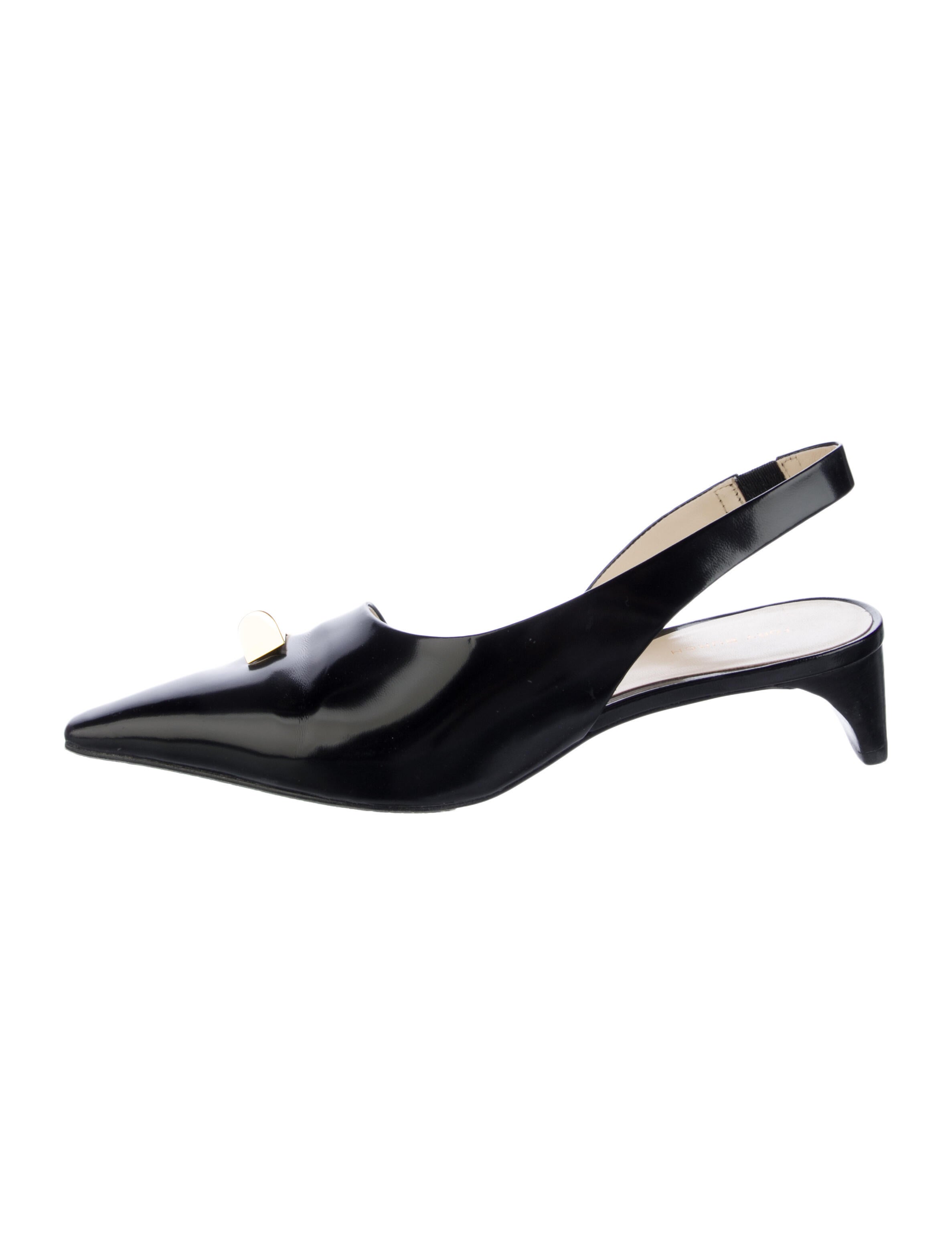 Tory Burch Patent Leather Slingback Pumps