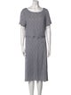 Tory Burch Silk Midi Length Dress