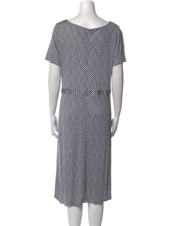 Tory Burch Silk Midi Length Dress