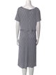 Tory Burch Silk Midi Length Dress