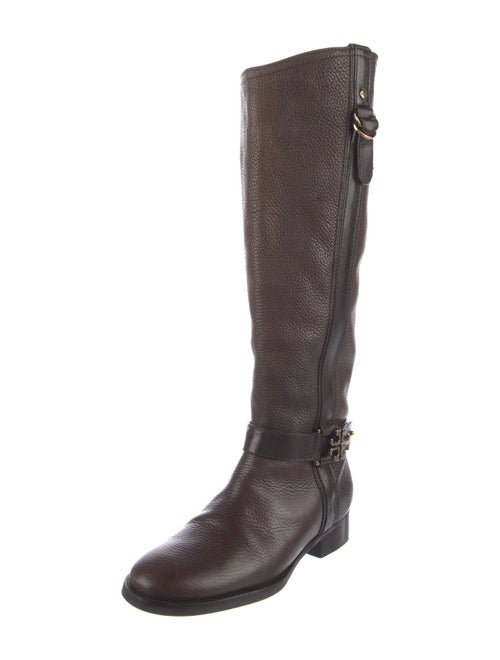 Tory Burch Leather Riding Boots