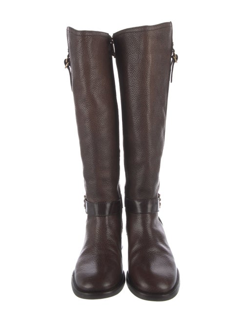 Tory Burch Leather Riding Boots