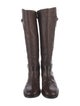 Tory Burch Leather Riding Boots