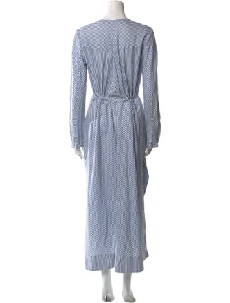 Tory Burch Striped Long Dress