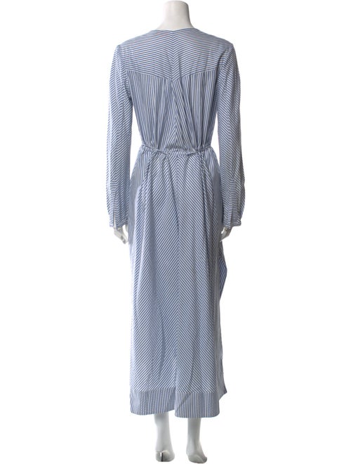 Tory Burch Striped Long Dress
