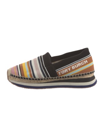 Tory Burch Striped Espadrille Sneakers