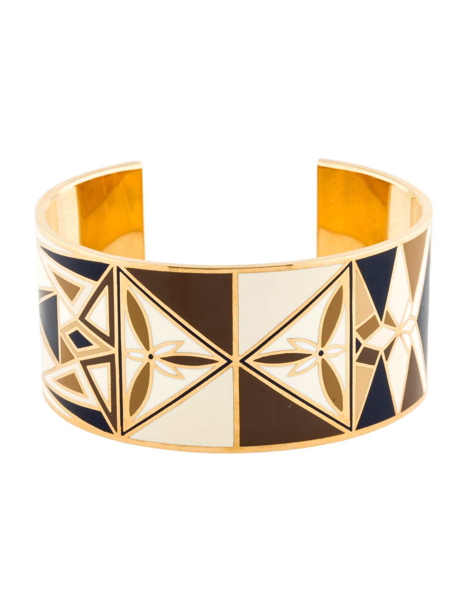 Tory Burch Enamel Cuff Bracelet