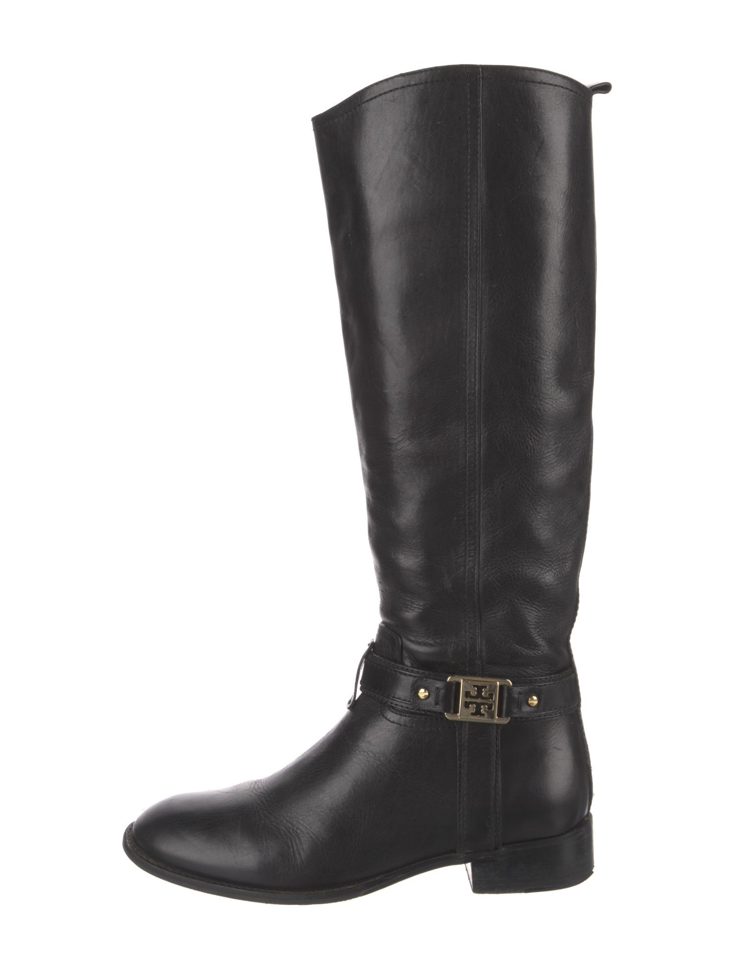 Tory Burch Leather Riding Boots
