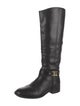 Tory Burch Leather Riding Boots