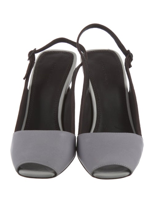 Tory Burch Leather Slingback Pumps