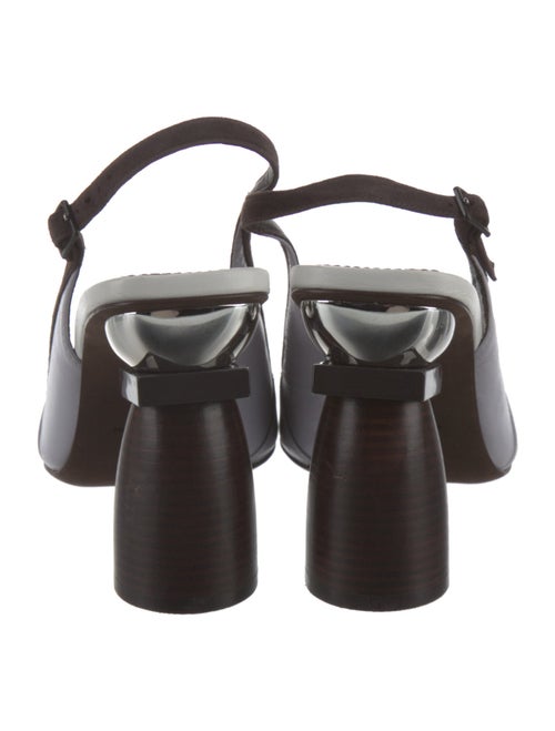 Tory Burch Leather Slingback Pumps