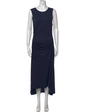 Tory Burch Scoop Neck Long Dress