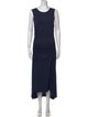 Tory Burch Scoop Neck Long Dress
