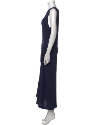 Tory Burch Scoop Neck Long Dress