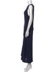Tory Burch Scoop Neck Long Dress