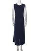Tory Burch Scoop Neck Long Dress