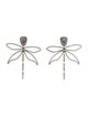 Tory Burch Crystal Embellished Articulated Dragonfly Drop Earrings