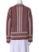 Tory Burch Merino Wool Printed Sweatshirt