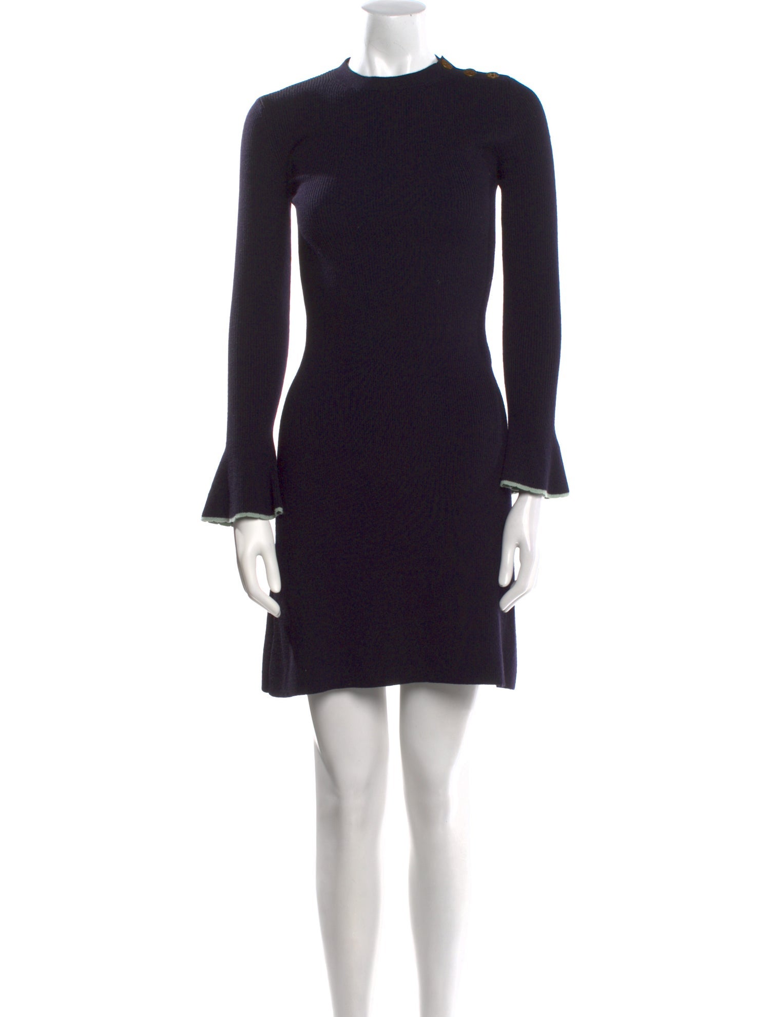 Tory Burch Merino Wool Mini Dress