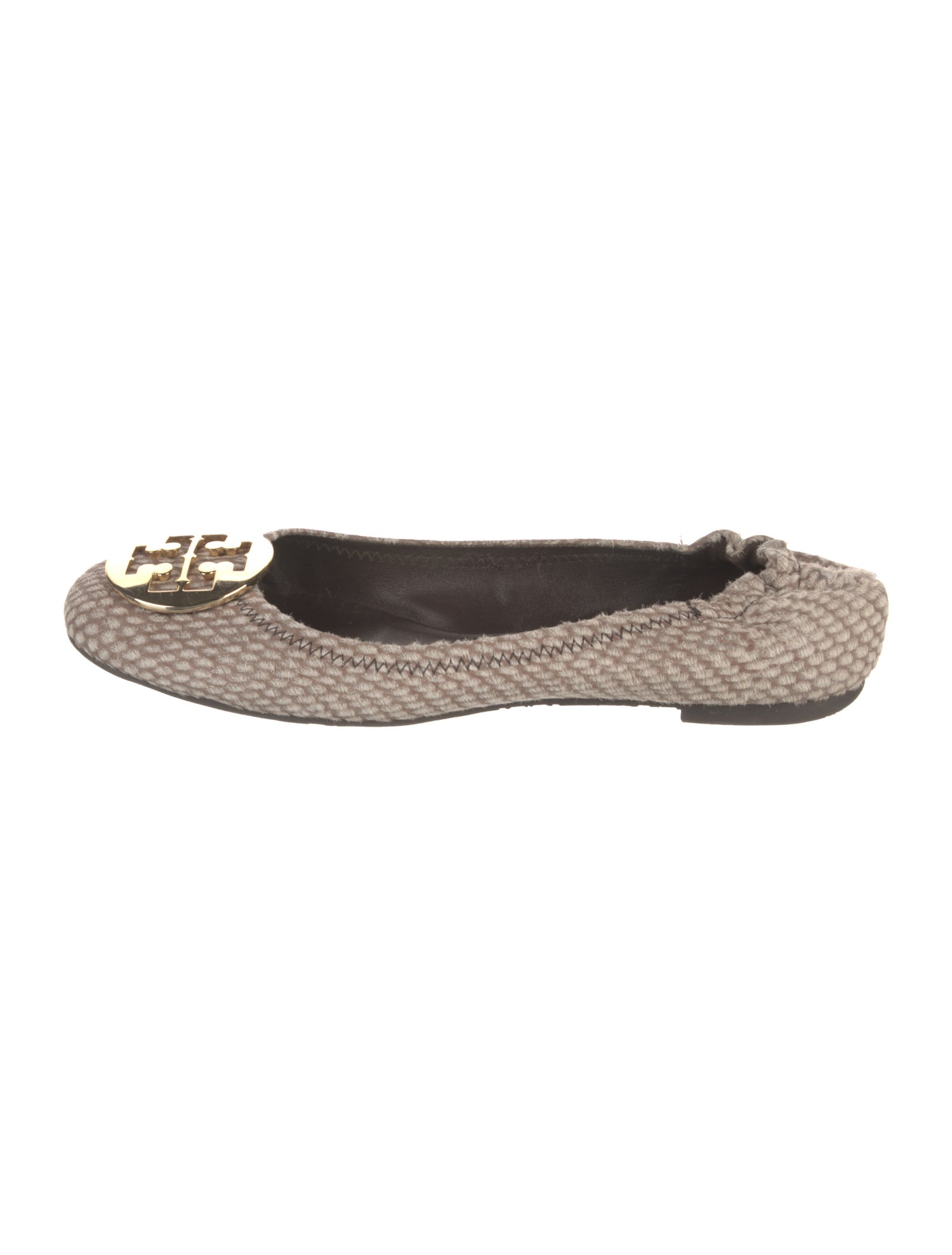 Tory Burch Ponyhair Printed Flats