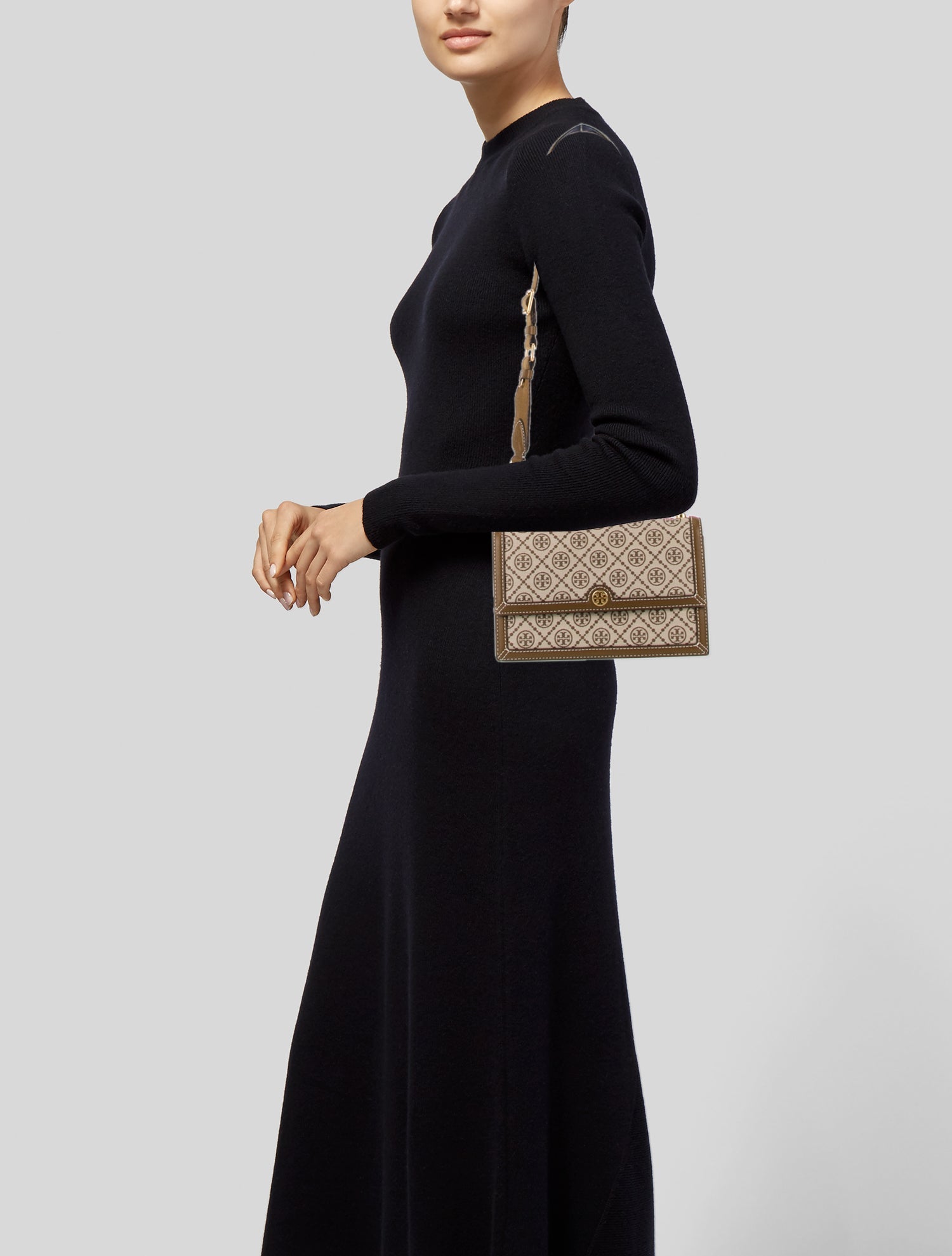 Tory Burch Canvas Messenger Bag