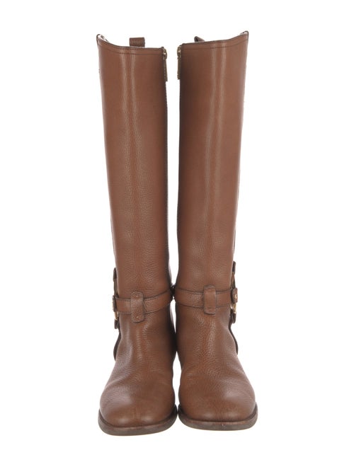 Tory Burch Leather Riding Boots