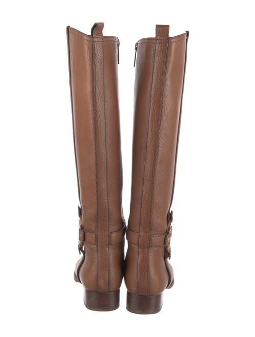 Tory Burch Leather Riding Boots