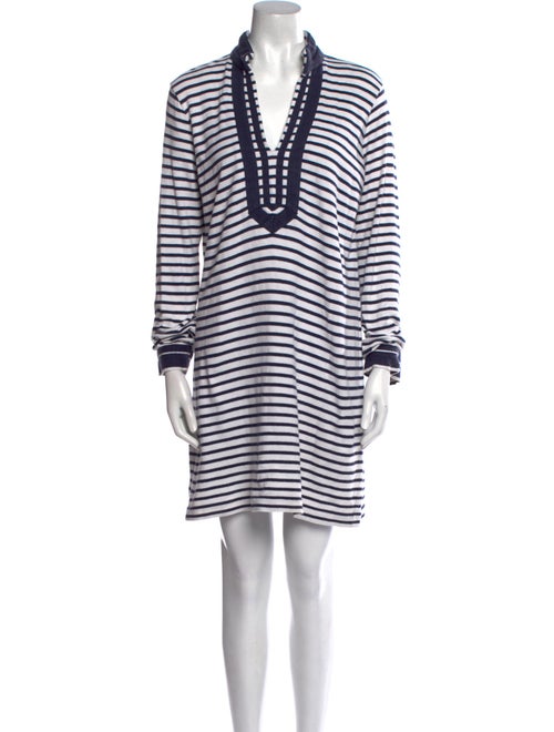 Tory Burch Striped Mini Dress