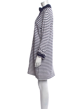 Tory Burch Striped Mini Dress