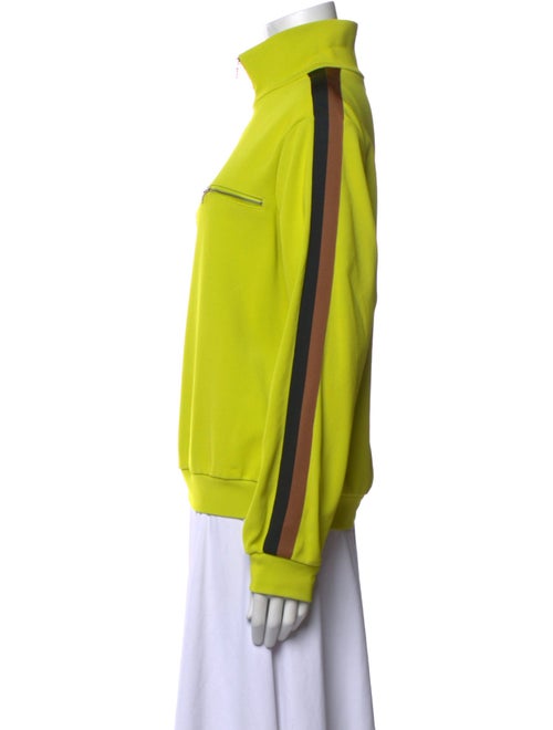 Tory Burch Mock Neck Long Sleeve Sweatshirt