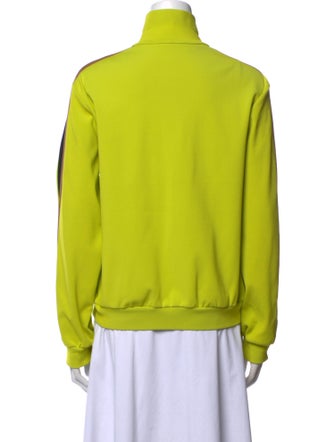 Tory Burch Mock Neck Long Sleeve Sweatshirt