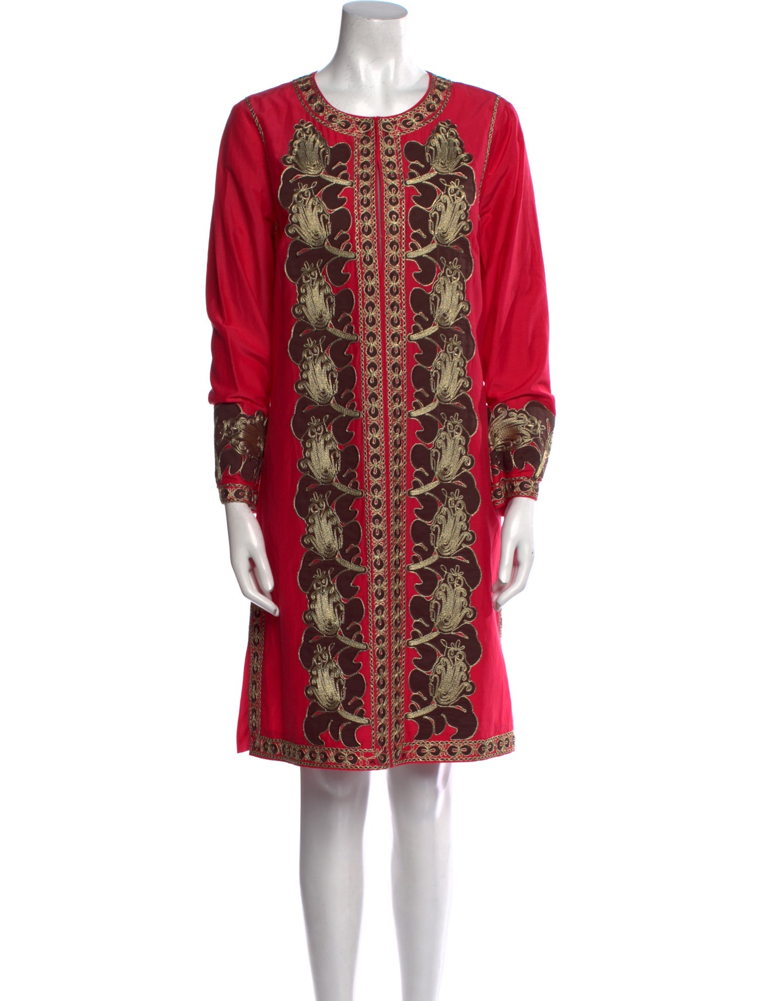 Tory Burch Printed Knee-Length Dress