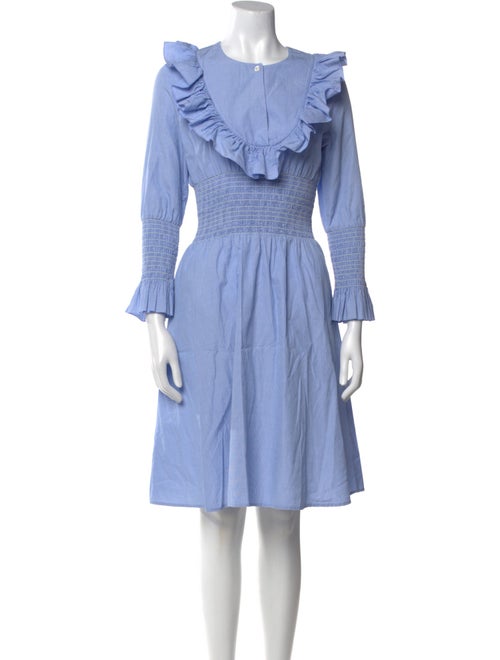 Tory Burch Crew Neck Knee-Length Dress