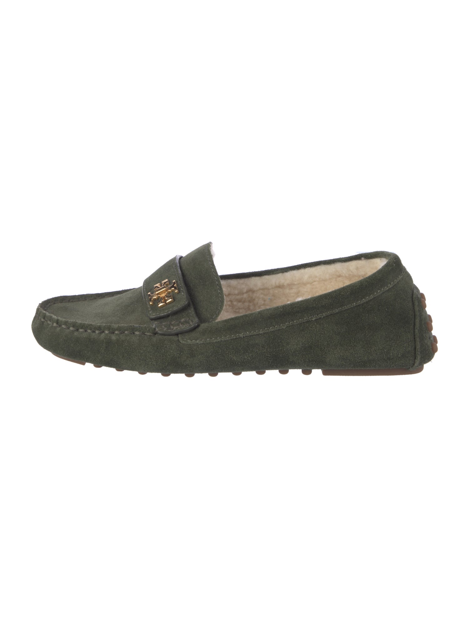 Tory Burch Suede Loafers