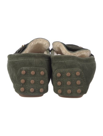 Tory Burch Suede Loafers