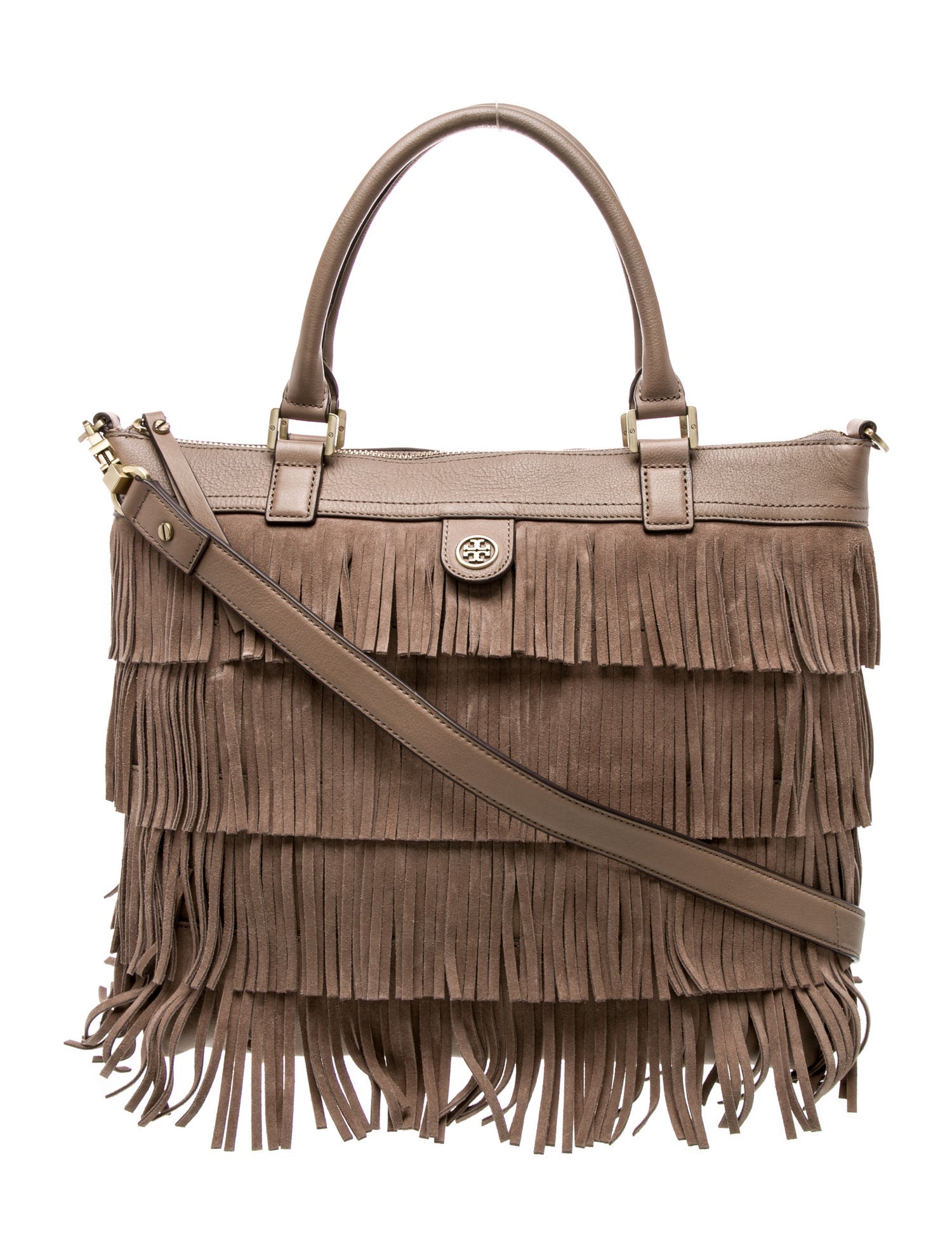 Tory Burch Suede Crossbody Bag