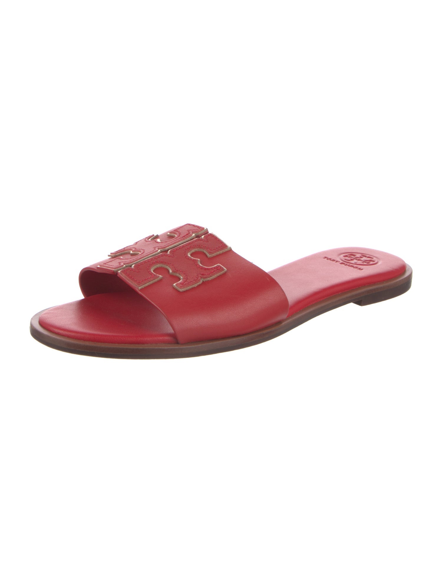 Tory Burch Leather Slides