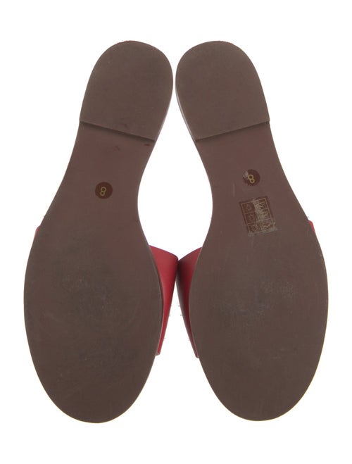 Tory Burch Leather Slides