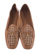 Tory Burch Leather Bow Accents Loafers