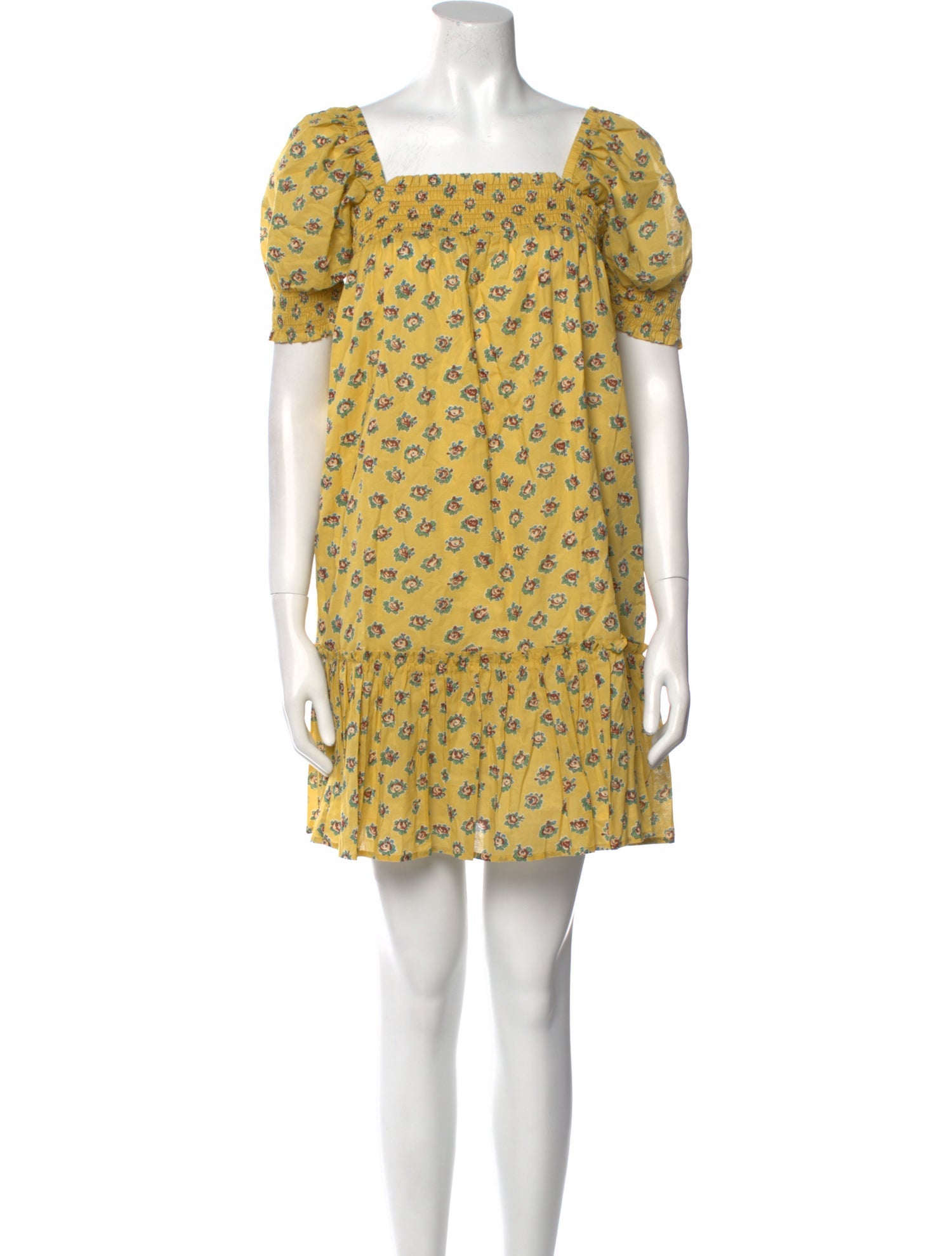 Tory Burch Floral Print Mini Dress