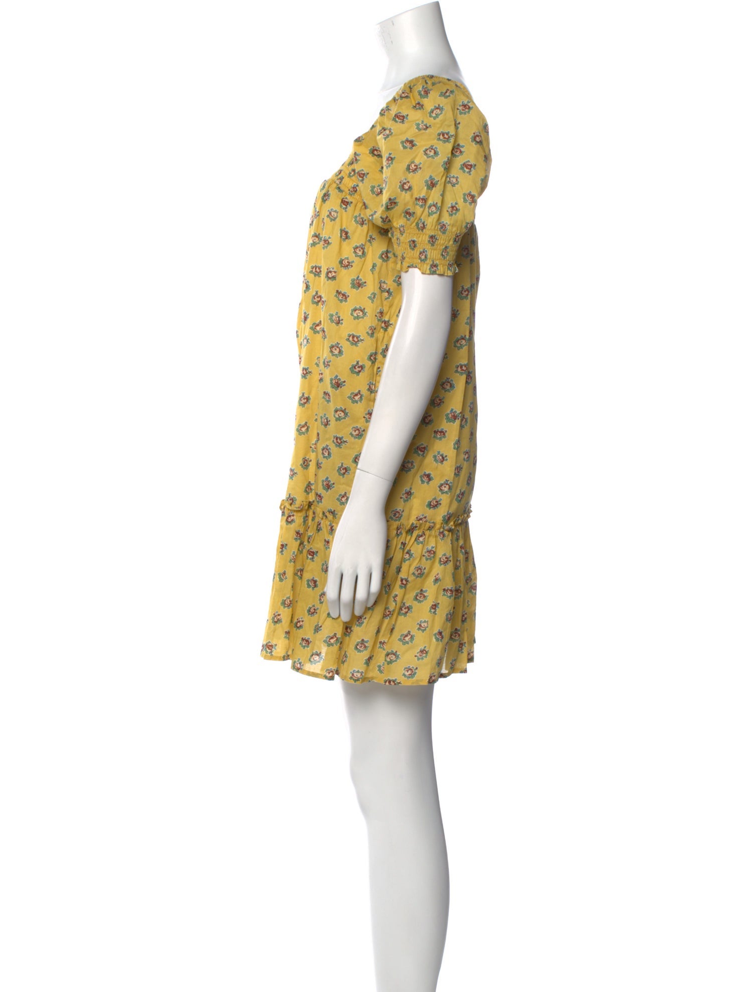 Tory Burch Floral Print Mini Dress