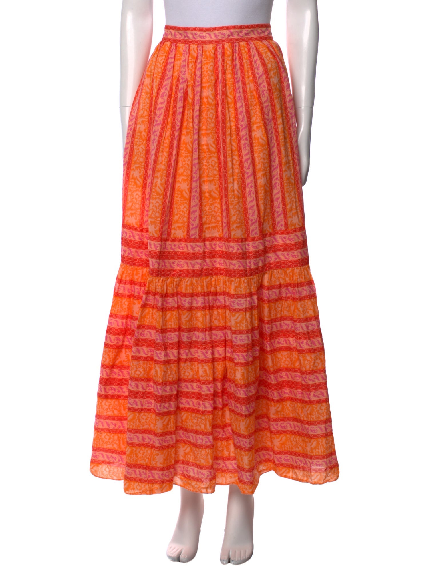 Tory Burch Printed Long Skirt